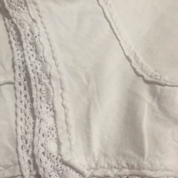 Color Me Cotton white top (made in USA ) - Picture 15 of 16